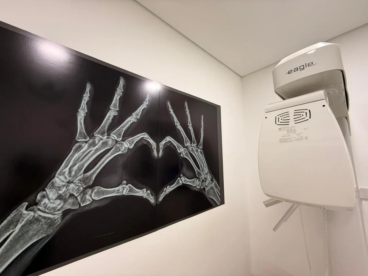 Equipamento de radiologia odontológica da Innovah